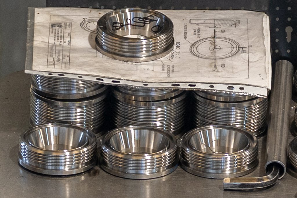 Pièces en inox sur mesure