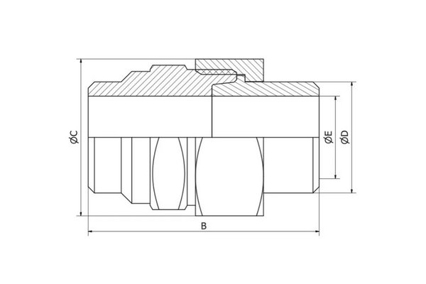 Plan raccord Union