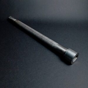 Tube en acier inox avec embout carré